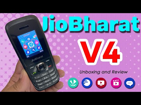 Jio Bharat V4 4G Keypad Phone Unboxing and Review under ₹1100/-