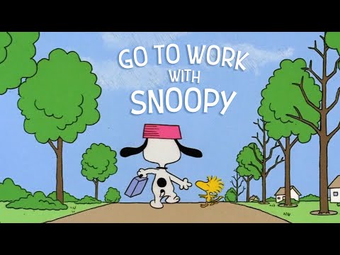 Songs to listen to on your way to work 🎵 Work Jazz Playlist with Snoopy