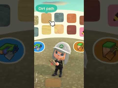 My favorite path hack! #acnh #animalcrossingnewhorizon the custom code Stone is MA-1888-1692-4600