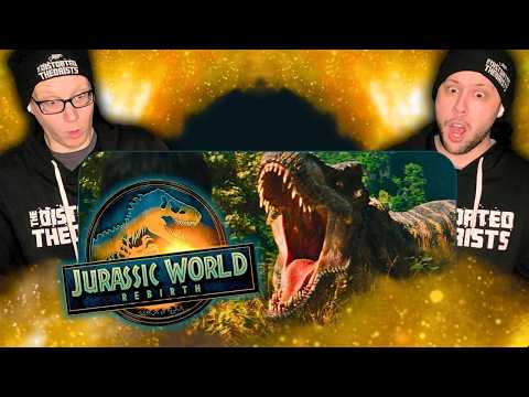 JURASSIC WORLD REBIRTH TRAILER REACTION!