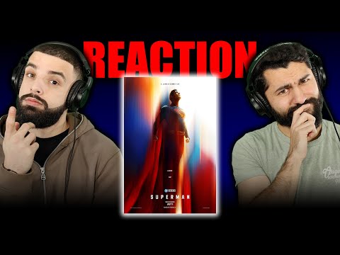 SUPERMAN (2025) TRAILER REACTION!