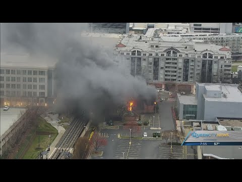 Crews battling two-alarm fire in South End: CFD