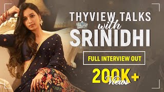 SriNidhi Shetty : "This Is Why Reena Is Angry On Rocky In KGF 2 Beginning" | #001 | THYVIEW TALKS