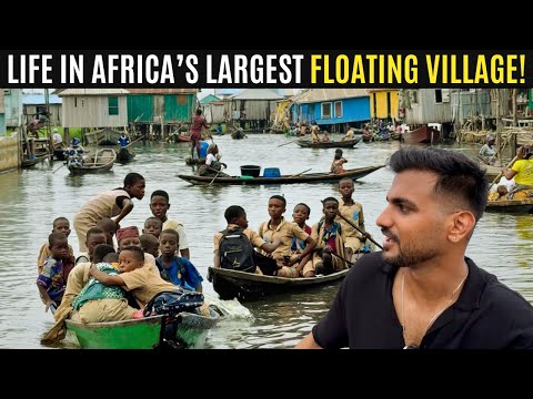 Inside Ganvie: Africa's Largest Floating Village! 🇧🇯