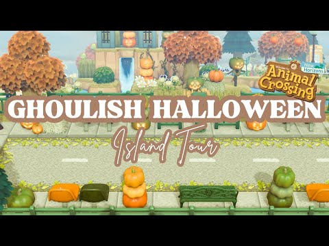 Spooky Halloween Island // Animal Crossing New Horizons Island Tour