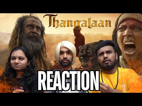 Thangalaan - Trailer REACTION | Chiyaan Vikram | K E Gnanavelraja | Pa Ranjith | G V Prakash Kumar