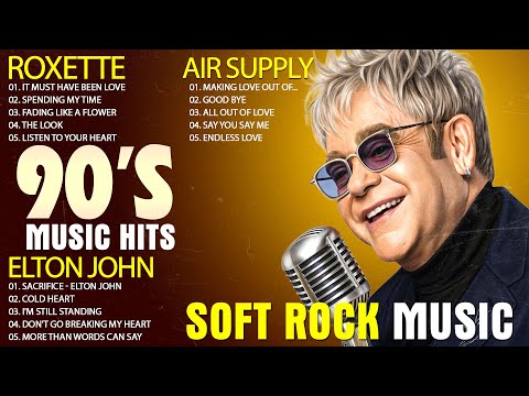 Elton John, Bee Gees, Cliff Richard, Coldplay ◾ Soft Rock Golden Hits 🎶 The Best of 70s, 80s & 90s