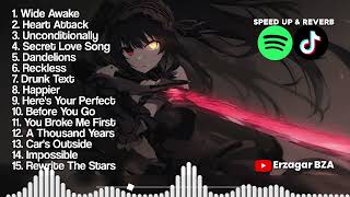 PLAYLIST TIKTOK SPOTIFY GALAU SPEED UP REVERB 2024 || LAGU BARAT GALAU TIKTOK SPOTIFY SPEEDUP REVERB