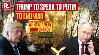 US President Donald Trump To Speak Putin To End Russia Ukraine War Amid Ceasefire Negotiations