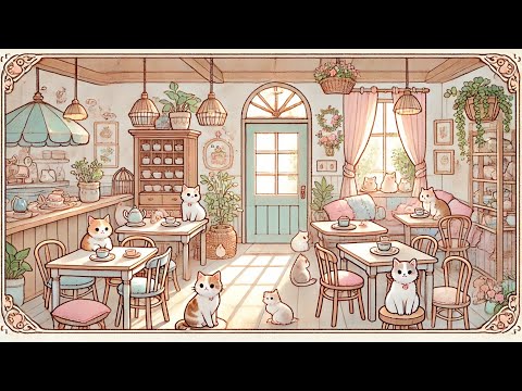 🌿 Warm Café Vibes 2-hour☕ | Cute & Relaxing Lofi to Boost Focus | Music Study 🎶