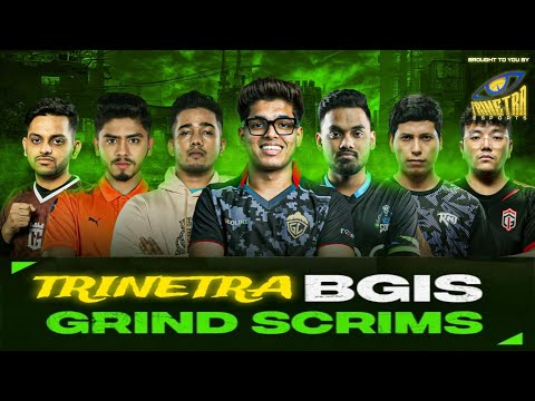 BGIS GRIND SCRIMS | Trinetra Esports | #iqoosoul #godlike #carnivalgaming #orangutan #8bit #ripmizo