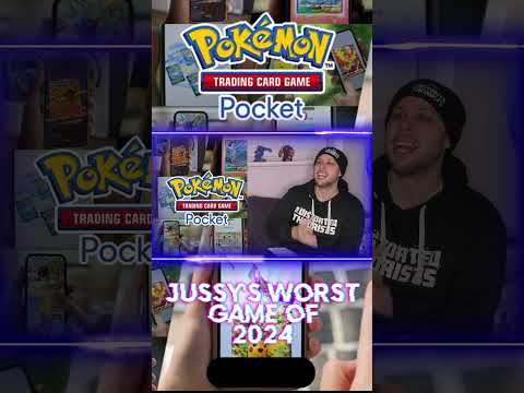 NEGATIVE POKEMON TRADING CARD GAME POCKET REVIEW — JUSSY'S 2024 WORST GAME OF THE YEAR