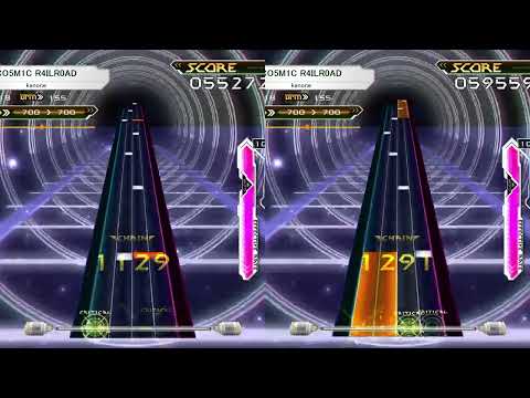 【K-Shoot MANIA】CO5M1C R4ILR0AD【譜面比較】