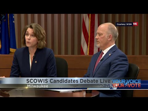 Judge Crawford & Schimel debate for Wisconsin Supreme Court seat