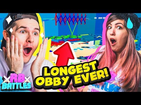 CONQUER THE LONGEST OBBY IN ROBLOX FOR ROBUX! (Roblox Battles)