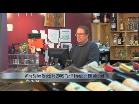 Local wine seller on alert after Trump threatens 200% tariff on EU alcohol