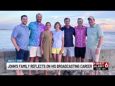 John Knicely's family reflects on his 50-year broadcasting career