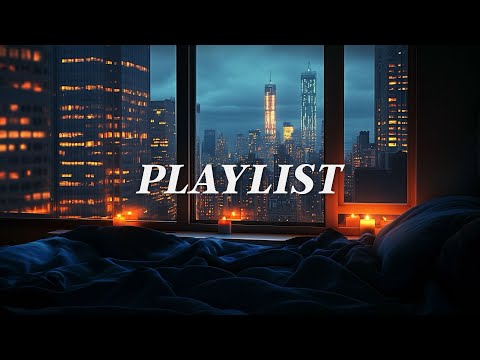 𝐏𝐥𝐚𝐲𝐥𝐢𝐬𝐭 | Rainy Night Views 🕯️ Chill Lo-fi & Jazzy Beats for Study & Relax