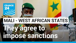 ECOWAS summit: West African states agree to impose sanctions on Mali • FRANCE 24 English