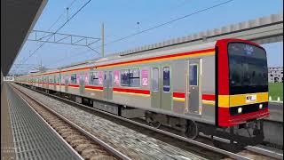 OpenBVE Indonesia || KRL JR  E501 Livery KCI