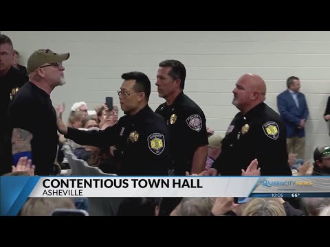 Town hall featuring Chuck Edwards turns contentious