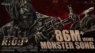 The Monster Song - KGF Chapter 2 | Adithi Sagar | Ravi Basrur | Yash | Sanjay Dutt | Prashanth Neel