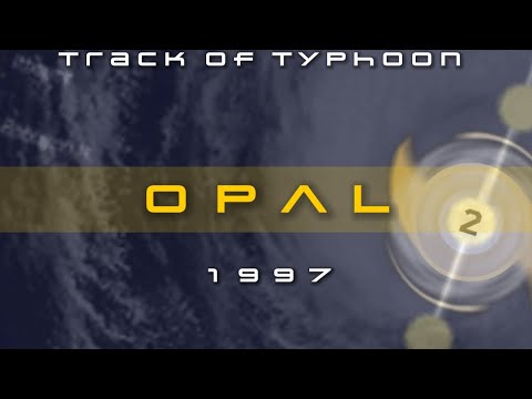 Track Of Typhoon Opal |1997| •LCA•