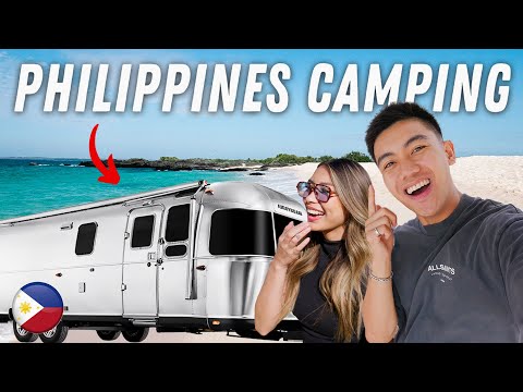 Trailer Camping on a BEACH in the PHILIPPINES! 🇵🇭