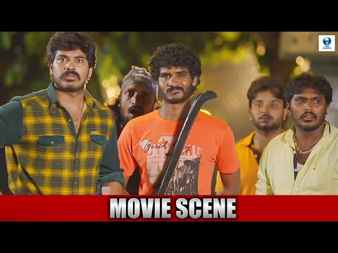 Chikkanna Went to Fight | Kannada Movie Comedy Scene | Ft. Chikkanna, Harsha