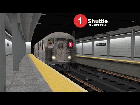 R62a (1) Shuttle Train: South Ferry - Chambers Street | OpenBVE