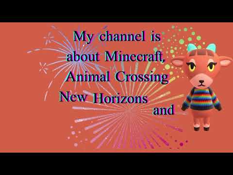 Welcome to my channel (My First Video)