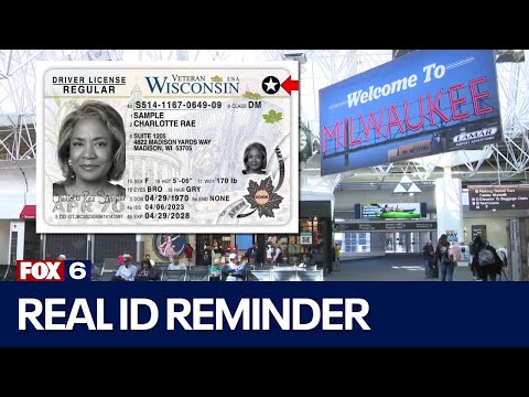 Wisconsin REAL ID reminders; new requirements start soon | FOX6 News Milwaukee