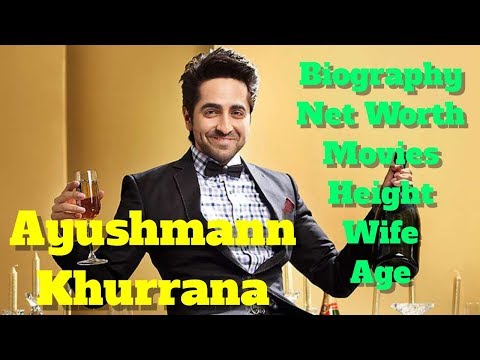 Ayushmann Khurrana Biography | Height | Age | Wife | Net Worth and Movies