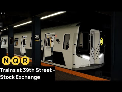 ROBLOX | PTA Callaghan & Madison | N, Q and R Trains at 39th Street - Stock Exchange