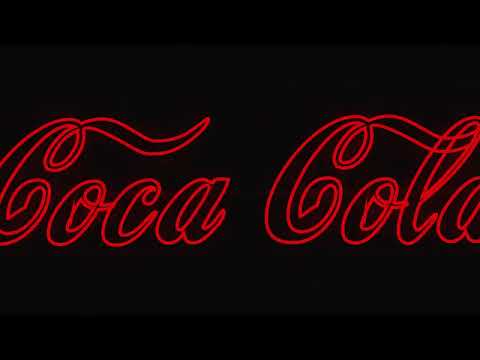 Coca-Cola advert made in blender