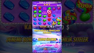 Bonanzadan İnanılmaz Bir Kombo - Sweet Bonanza Rekor Kazanç- #casino  #slot  #shorts