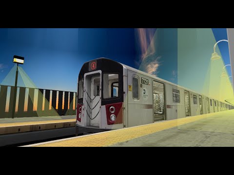 openbve: IRT  r142A downtown {4} woodlawn to brookyln bridge