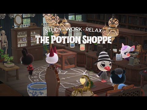 The Potion Shoppe ⚗ 1 Hour Dark Jazz to Brew Potions to ✨ No Mid Ads | Studying Music | Work Aid 🎧