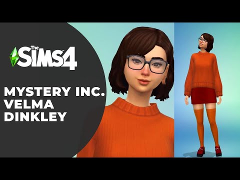 The Sims 4 but I make the Scooby Doo Gang as teens in CAS | Part 1: Velma Dinkley