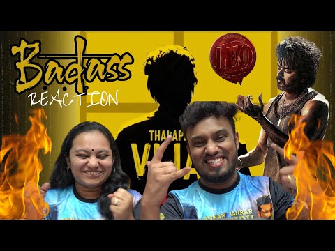 LEO - Badass Glimpse REACTION | Thalapathy Vijay | Lokesh Kanagaraj | Anirudh Ravichander