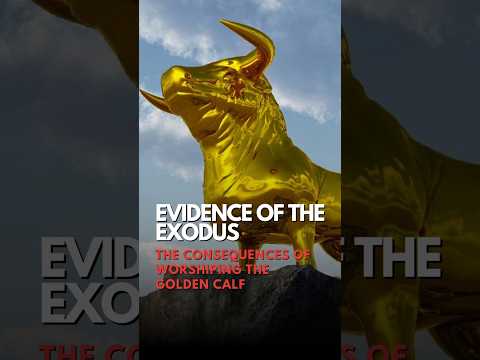 𝗘𝘃𝗶𝗱𝗲𝗻𝗰𝗲 𝗼𝗳 𝘁𝗵𝗲 𝗘𝘅𝗼𝗱𝘂𝘀 #fire #water #judgment #israel #bible #moses #evidence #goldencalf