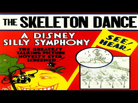 Walt Disney Skeleton Dance | Haunted House | More Skeleton Cartoons