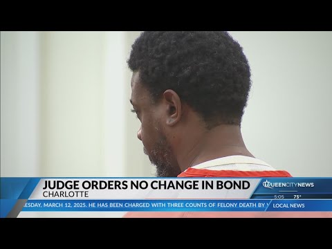 Judge maintains bond for Charlotte fatal hit-and-run suspect