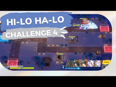 Blue Archive Hi-Lo Ha-Lo Challenge 4 Updated version