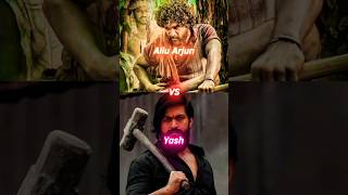 Allu Arjun 🆚Yash full comparison💥#song #shortvideo #vettaiyan #viralreels #jrntrdevara