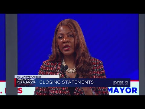 St. Louis Mayor Debate:  Jones closing statement