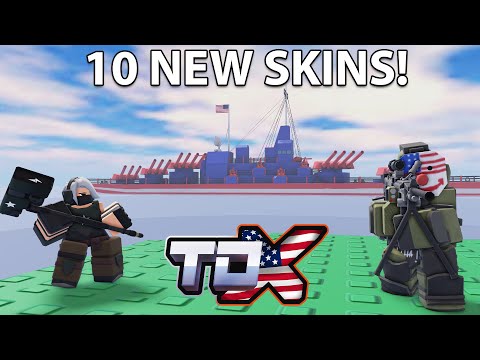 NEW Tower Defense X 4th of July Update! | ROBLOX