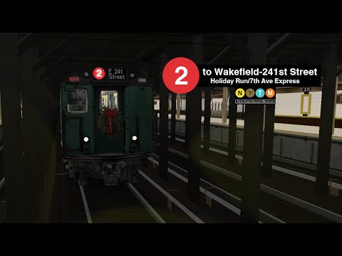 R33 Train of Many Colors (2) Train: Cambers Street - Wakefield 241st Street | OpenBVE