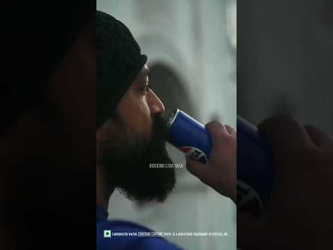 Rocking Star Yash new Pepsi Ad #rockingstaryash #yash #toxic