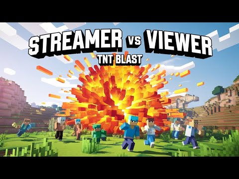 STREAMER VS VIEWER IN MINECRAFT #minecraft #shorts